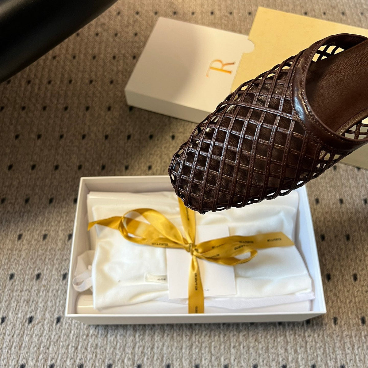 THE ROW LEATHER MULES