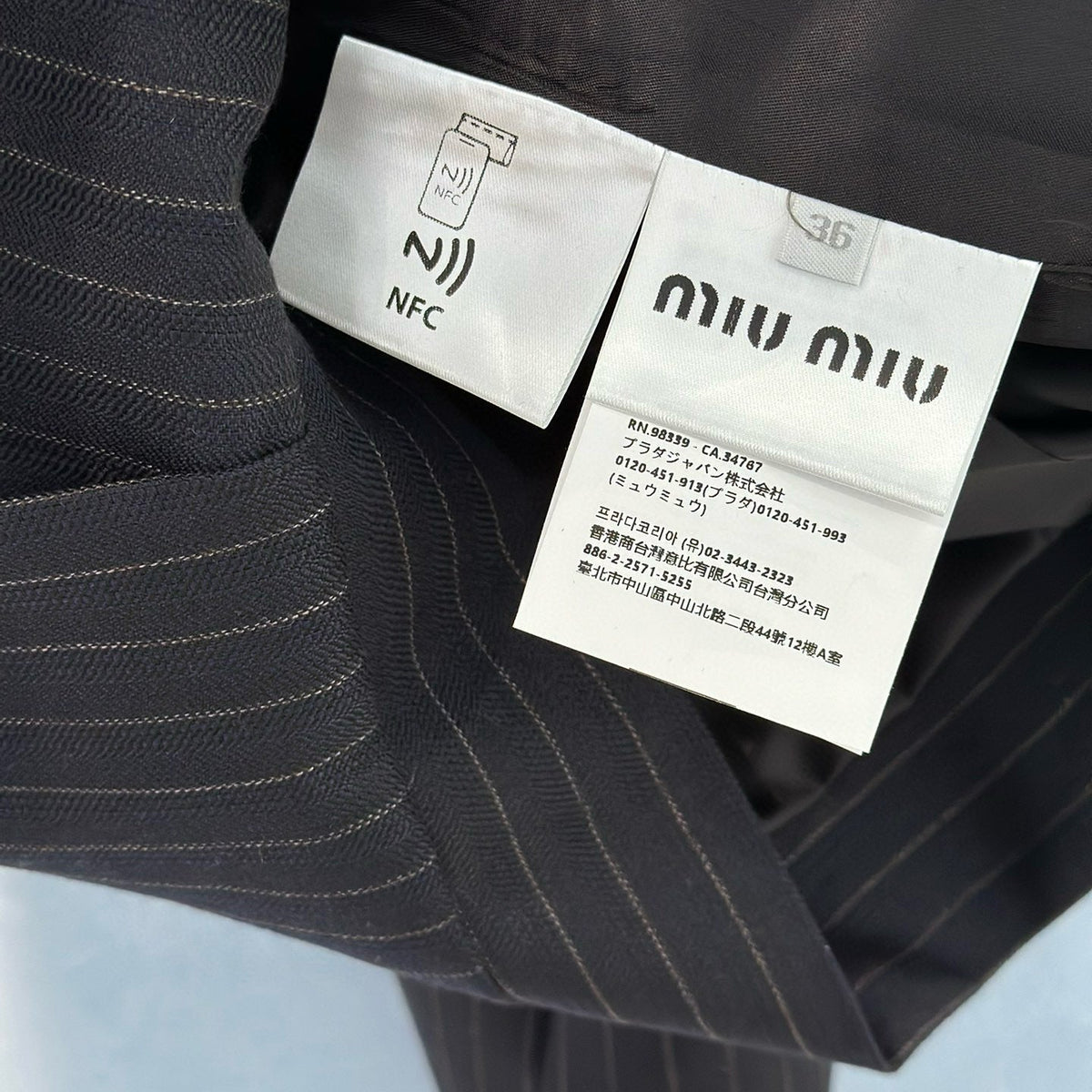 MIU M BOMBER JACKET