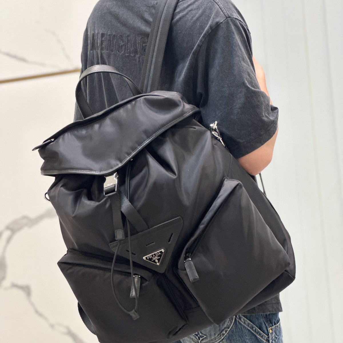 PD RE-NYLON BACKPACK