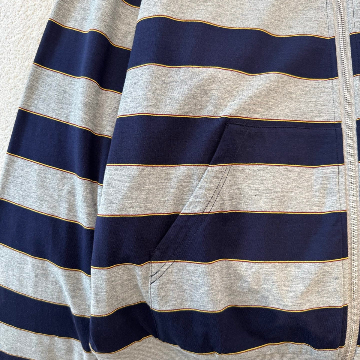 MIU M ZIP HOODIE