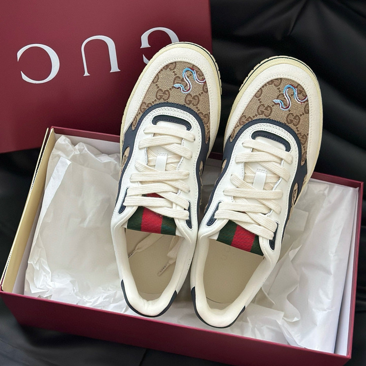 GG RE WEB SNEAKER