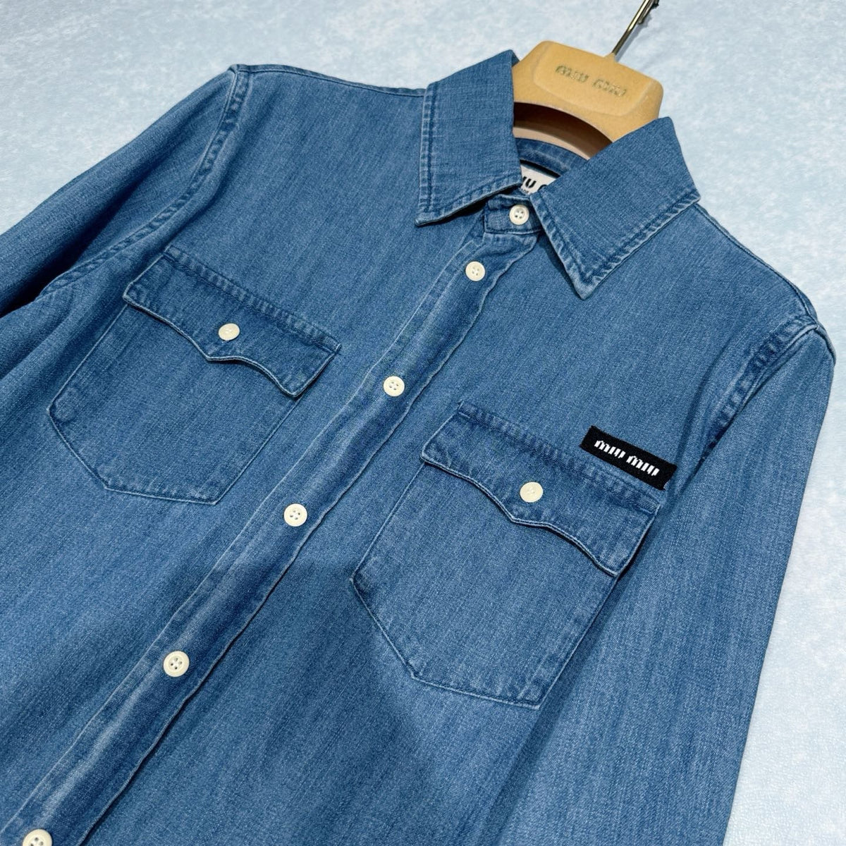 MIU M DENIM SHIRT