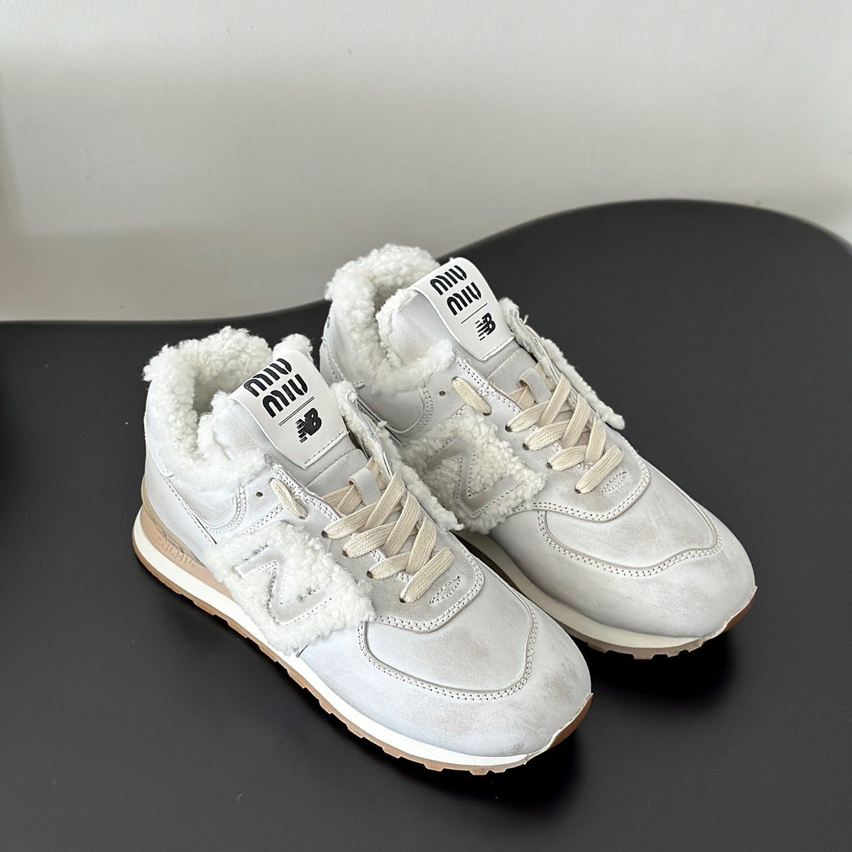 MIU M x NEW BALANCE TRAINERS