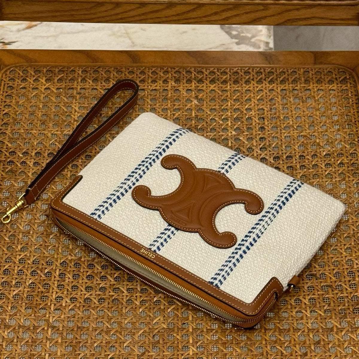 CEL SMALL POUCH WITH STRAP
