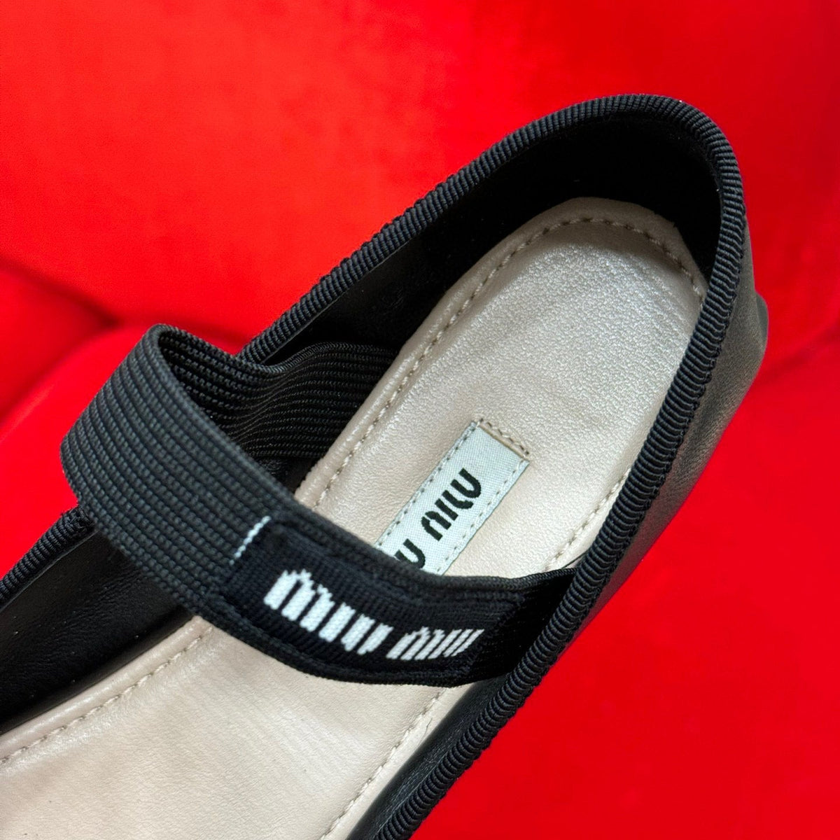 MIU M BALLERINA FLATS