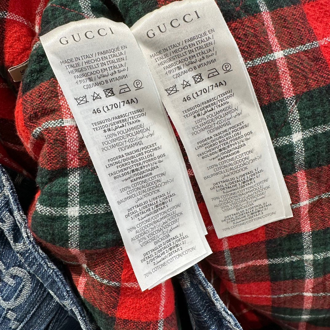 GG DENIM OVERSHIRT