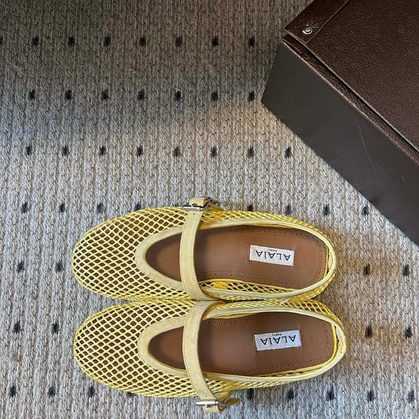 ALAIA BALLET FLATS