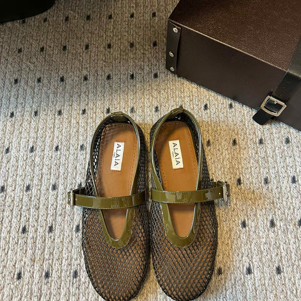 ALAIA BALLET FLATS