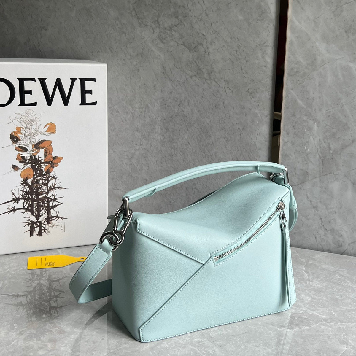 LOEW SMALL PUZZLE EDGE BAG