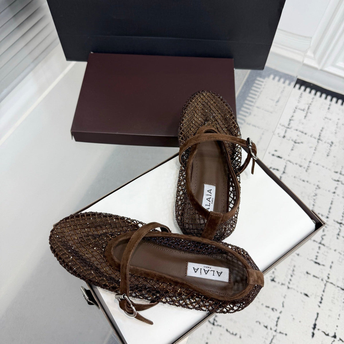 ALAIA BALLET FLATS