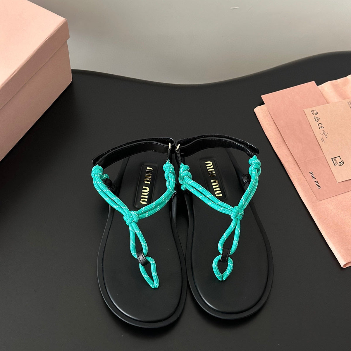 MIU M SANDALS
