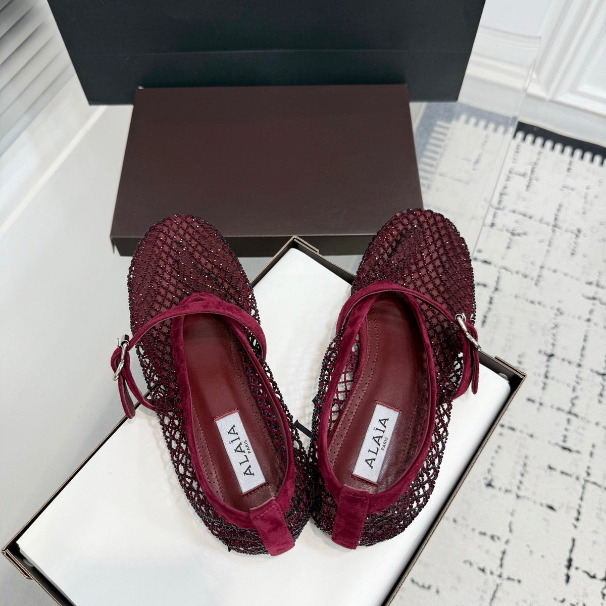 ALAIA BALLET FLATS
