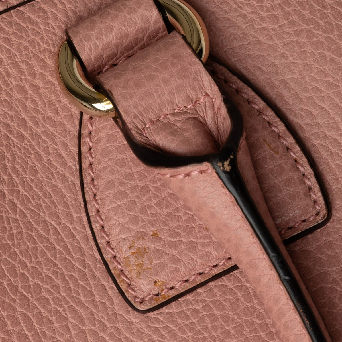 GUCCI Leather Charmy Satchel