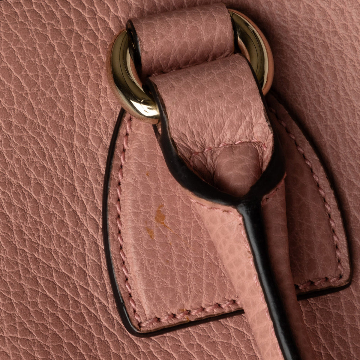 GUCCI Leather Charmy Satchel