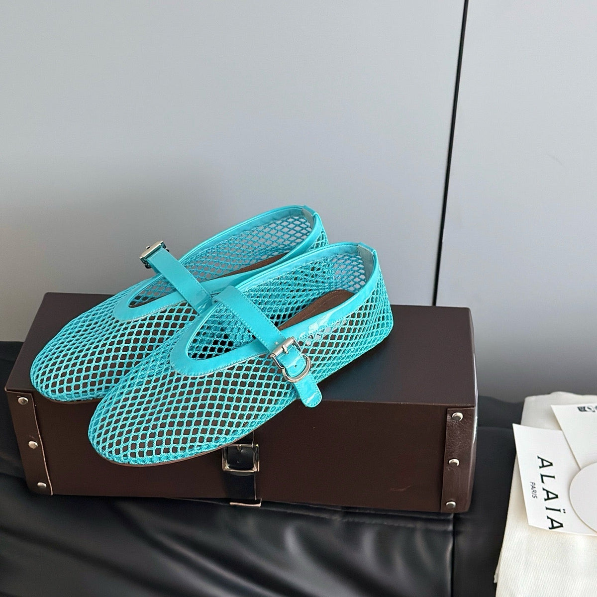 ALAIA BALLET FLATS