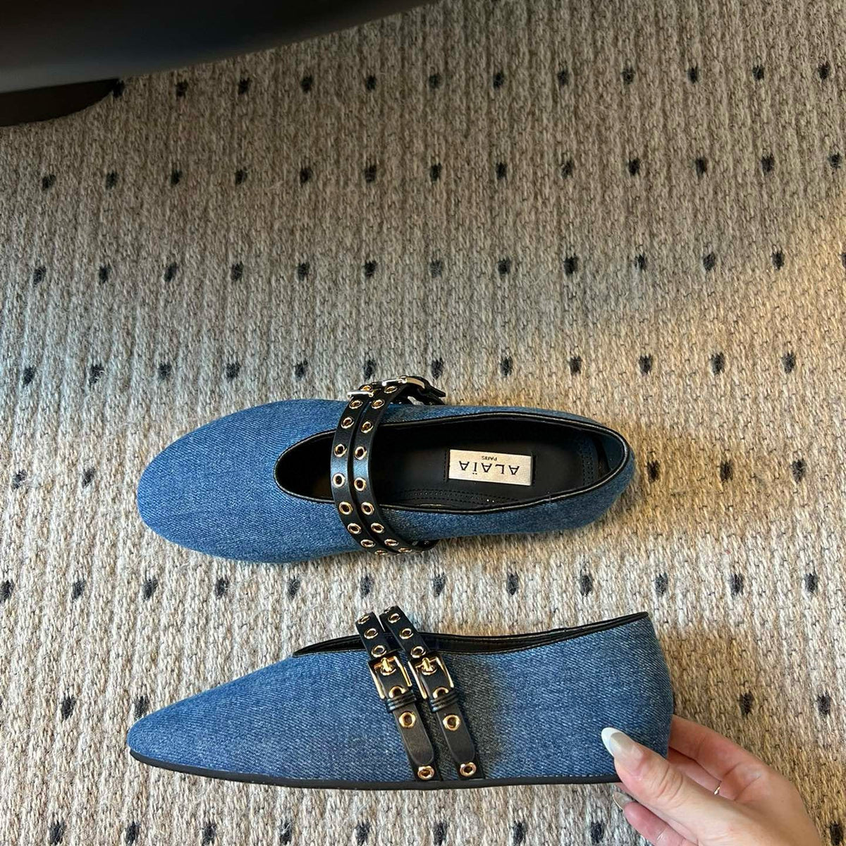 ALAIA BALLET FLATS