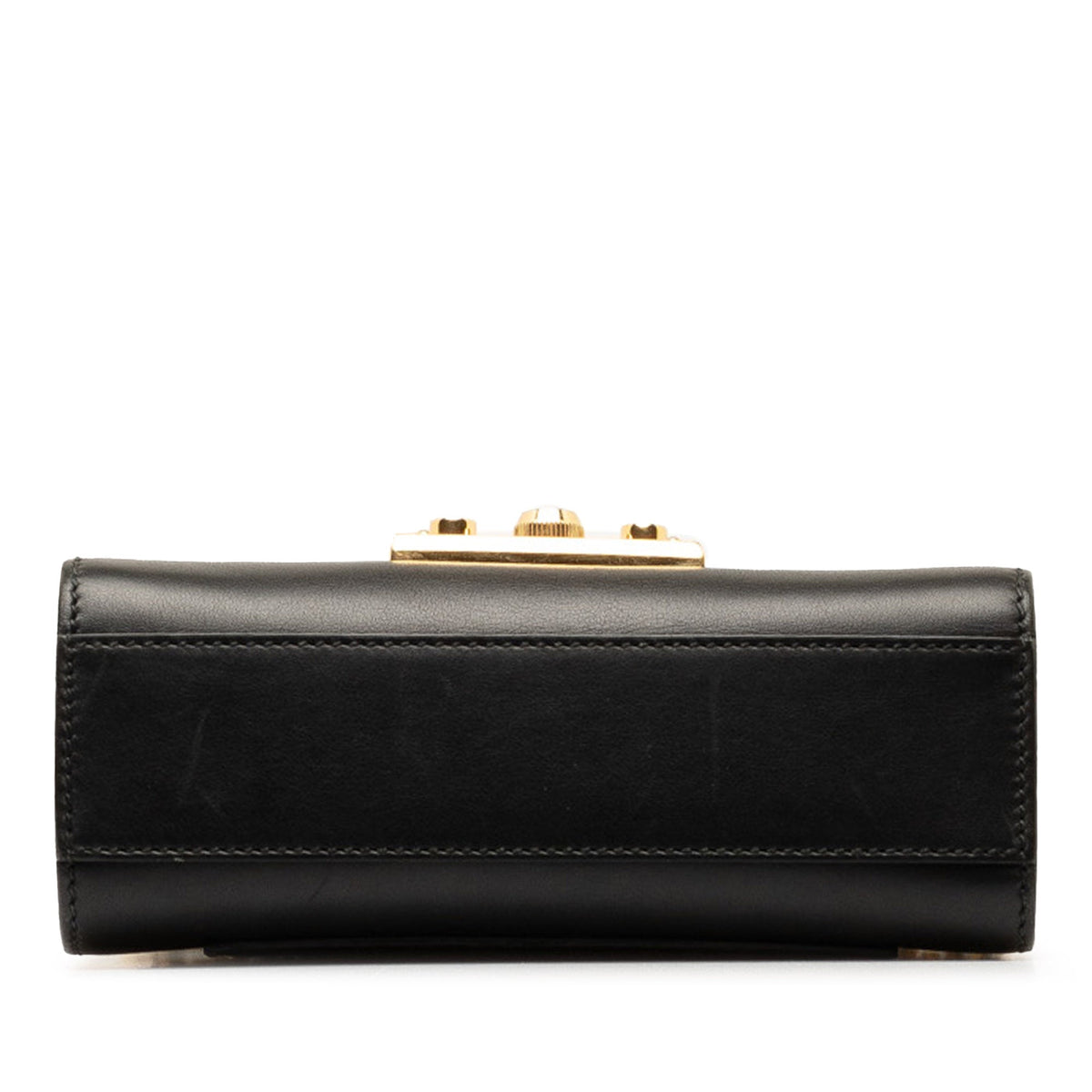 GUCCI Small Leather Padlock Crossbody Bag