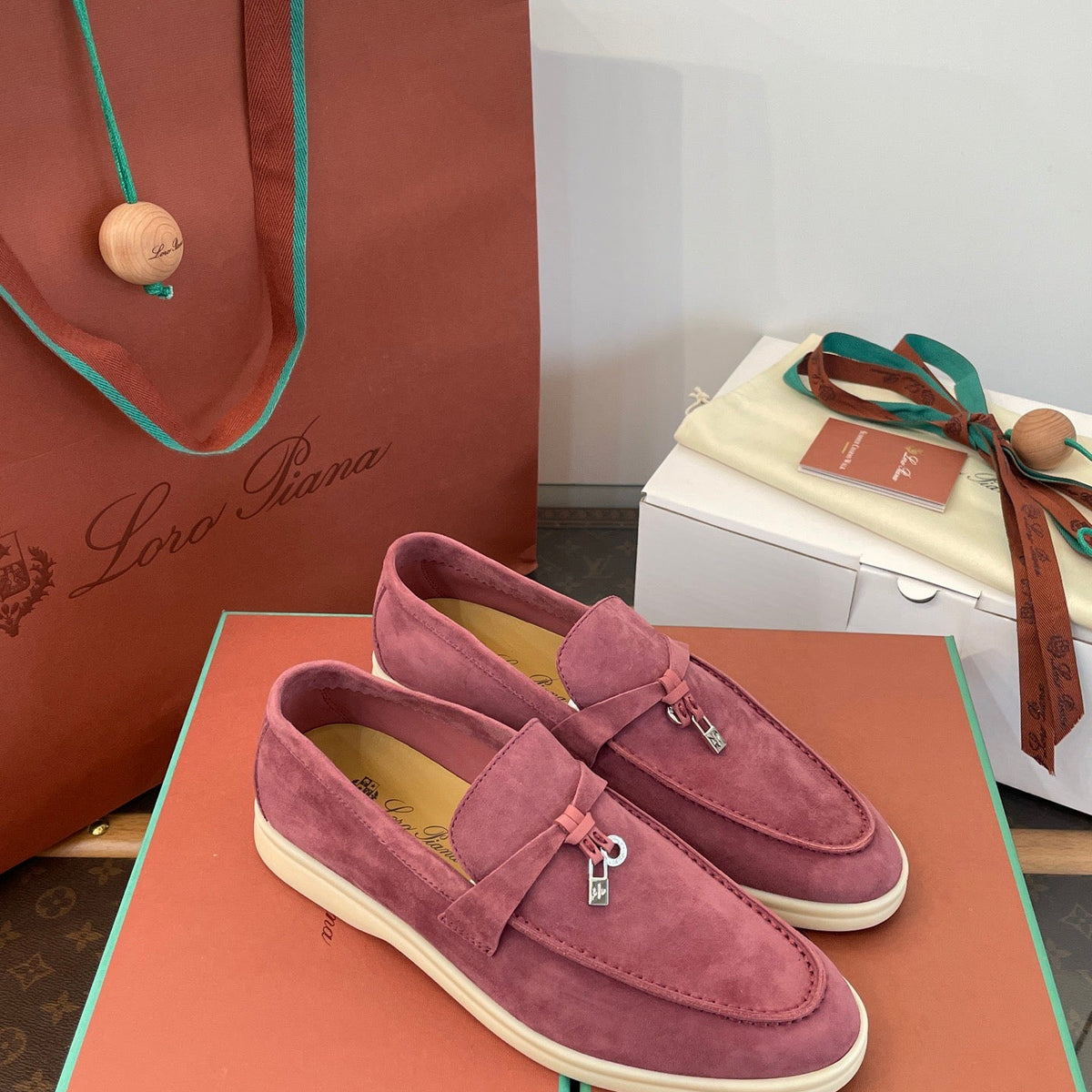 LORO P SUMMER CHARMS LOAFERS