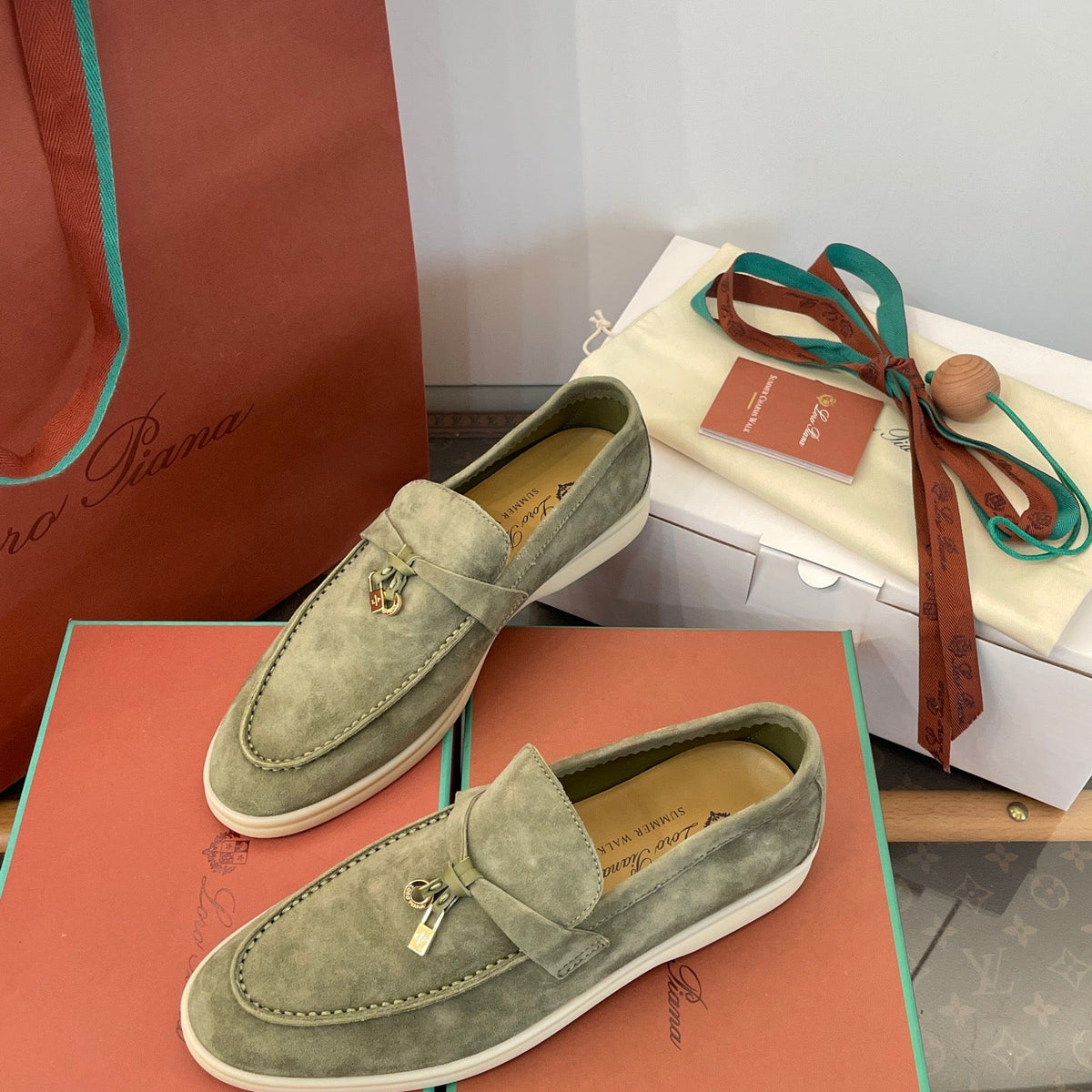LORO P SUMMER CHARMS LOAFERS