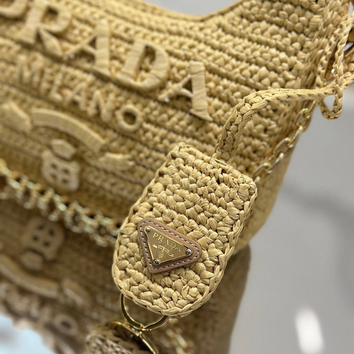 PD RE-EDITION CROCHET MINI BAG
