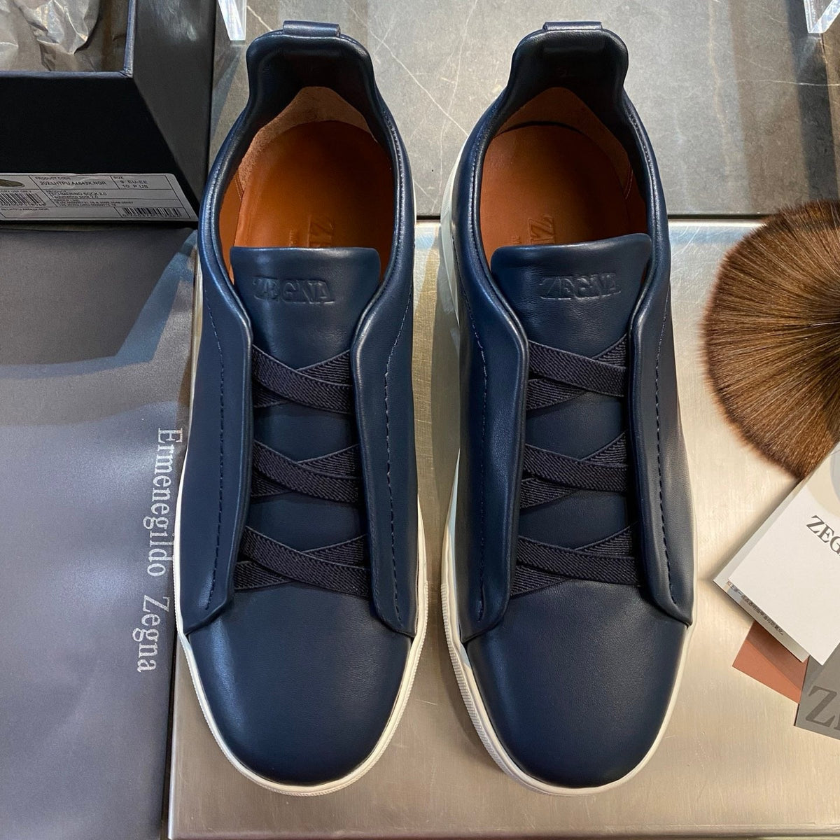 ZEGN TRIPLE STITCH SNEAKER