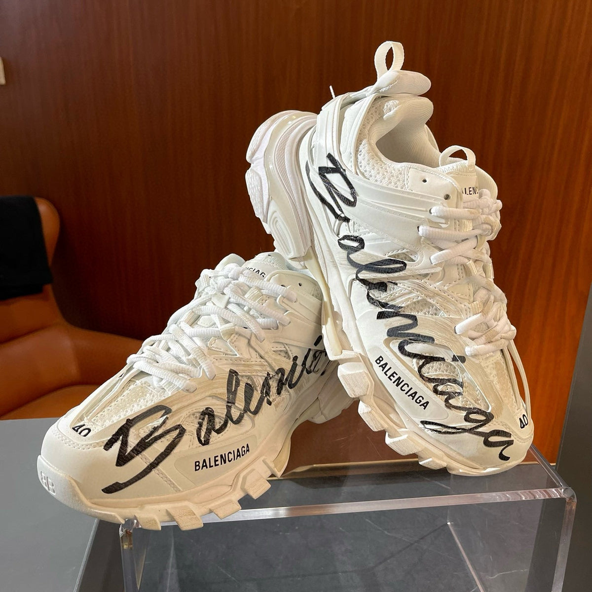 BAL TRACK SNEAKERS