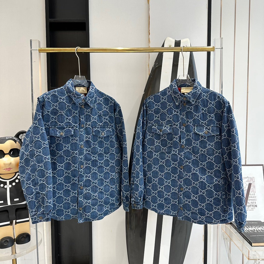 GG DENIM OVERSHIRT