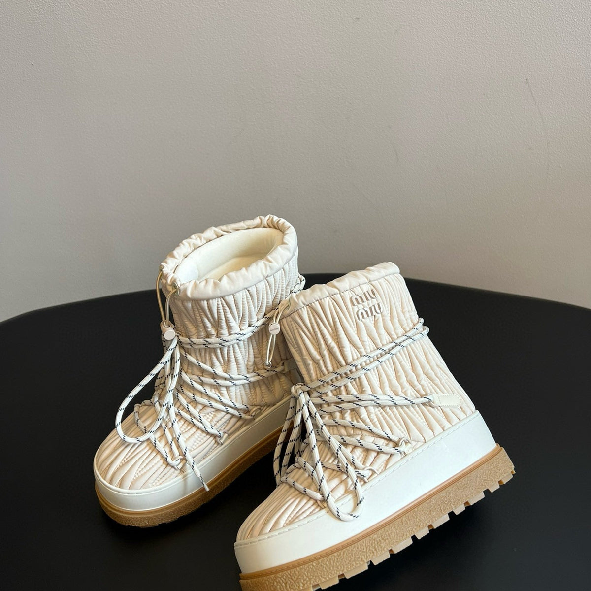 MIU M BOOTS