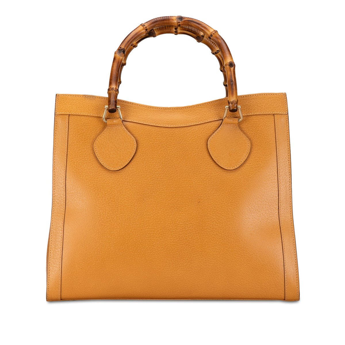 GUCCI Medium Leather Bamboo Diana Tote Tote Bag