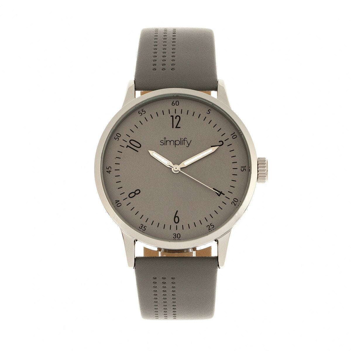 Simplify The 5700 Leather-Band Watch