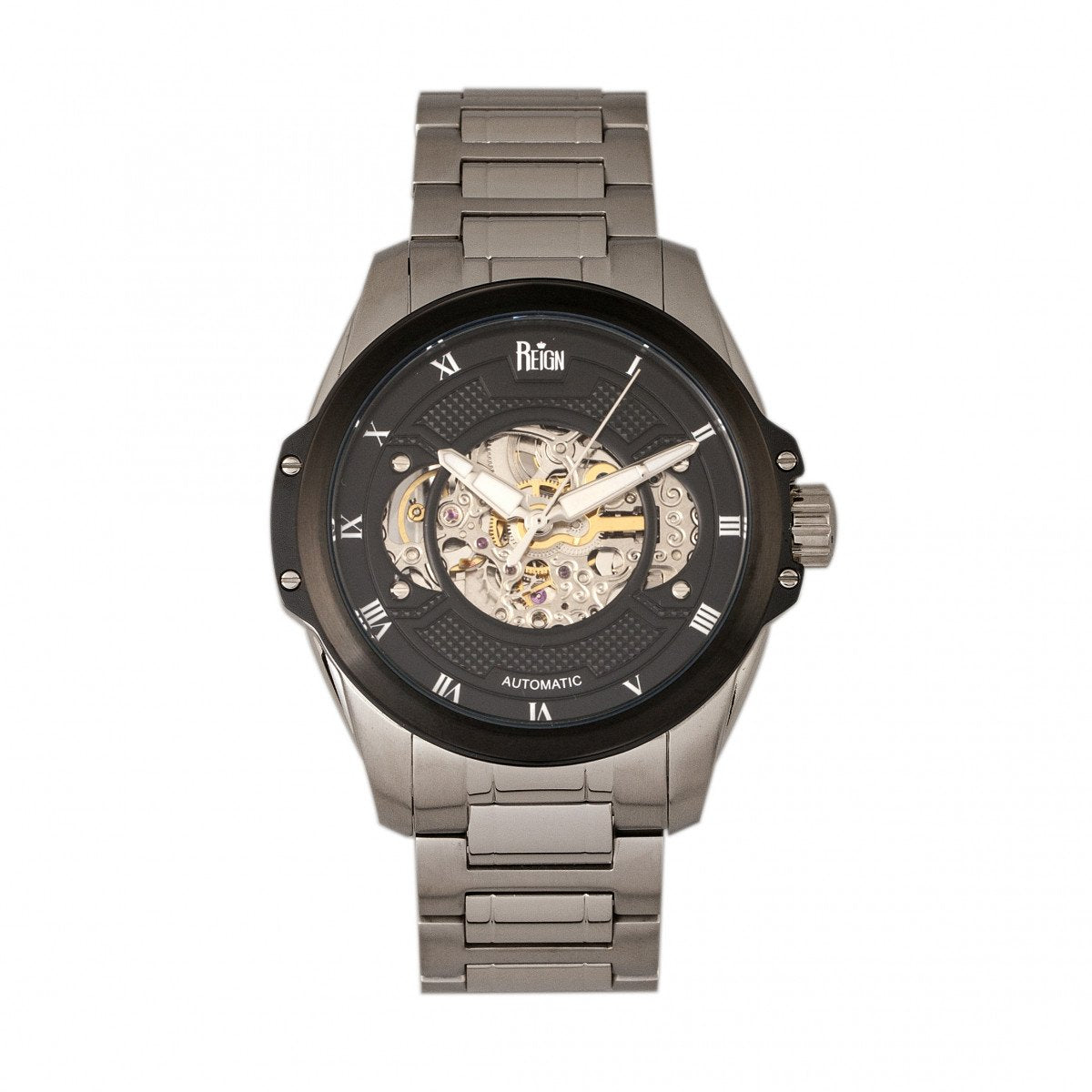Reign Henley Automatic Semi-Skeleton Men's Watch