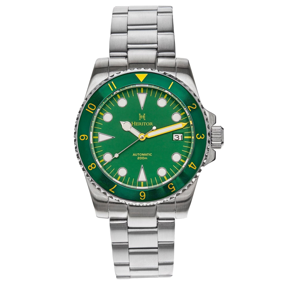 Heritor Automatic Luciano Bracelet Watch w/Date