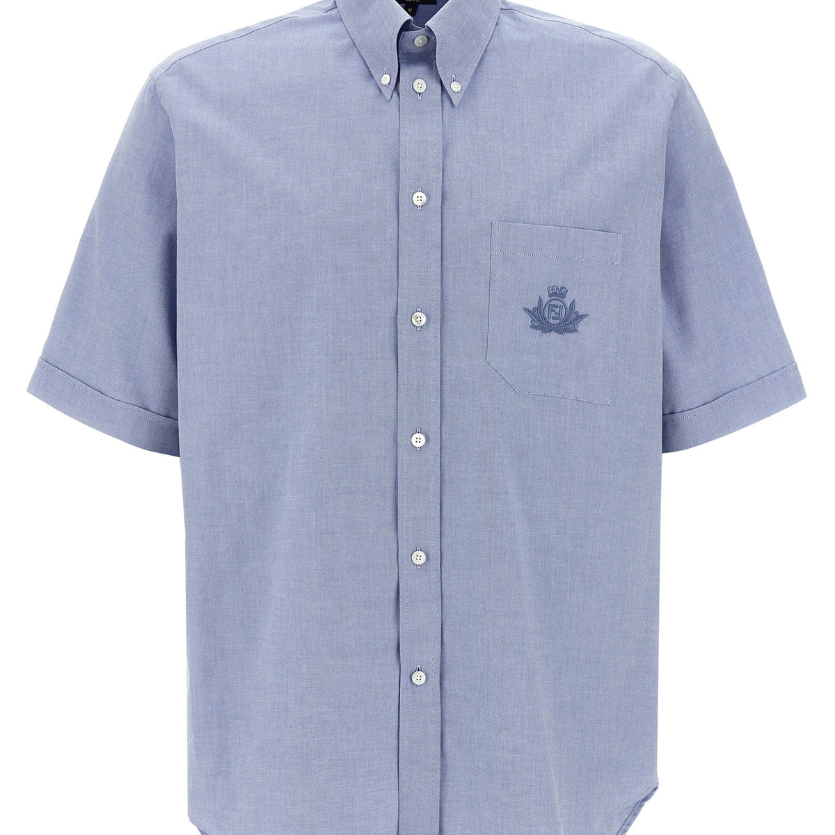 Fendi Men 'Fendi Crest' Shirt
