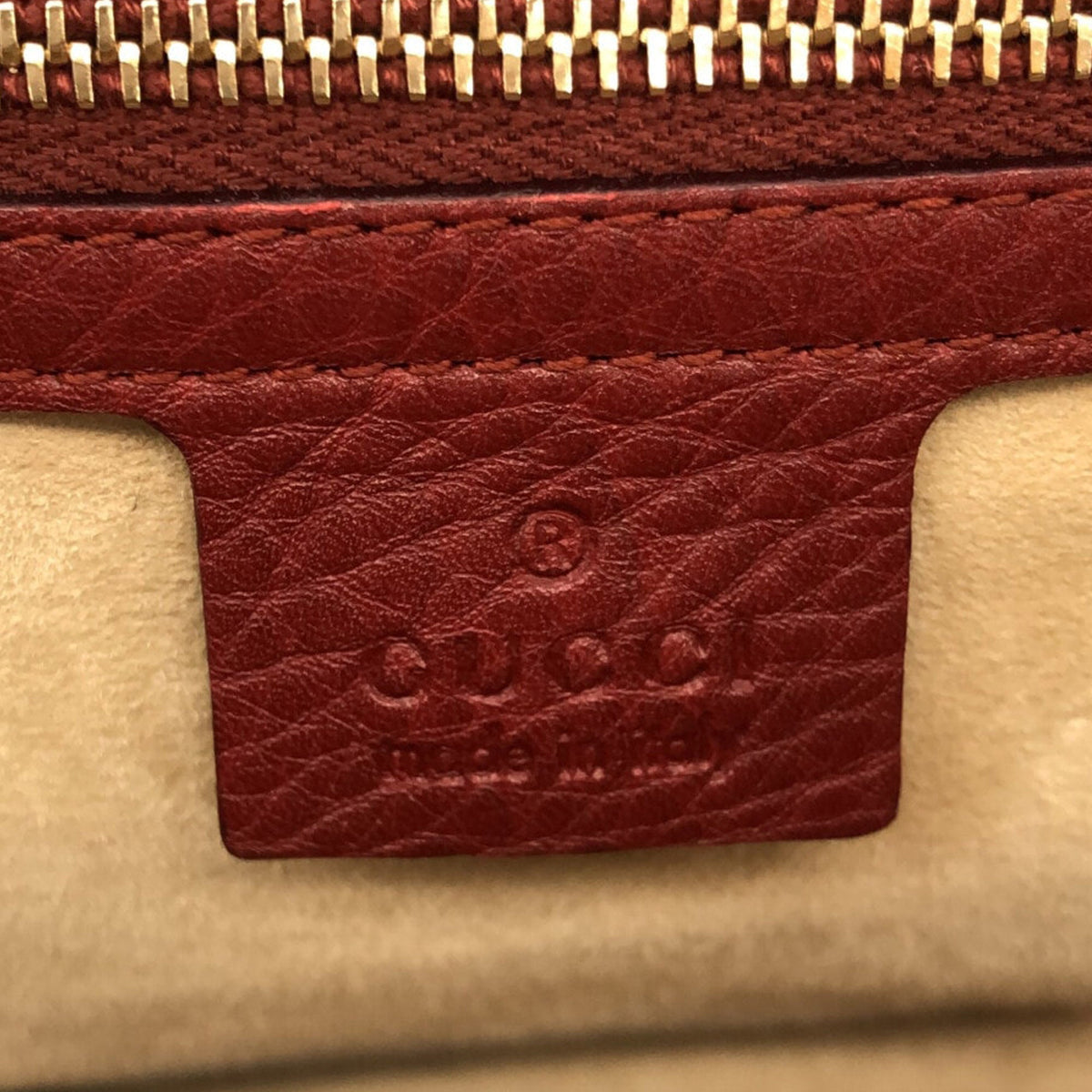 GUCCI Medium Leather New Bamboo Satchel
