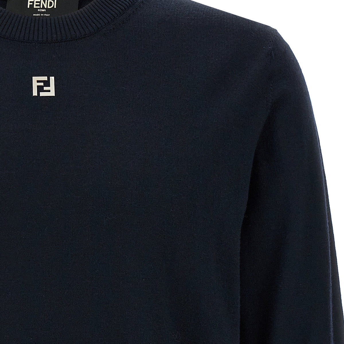 Fendi Men Ff Logo Sweater
