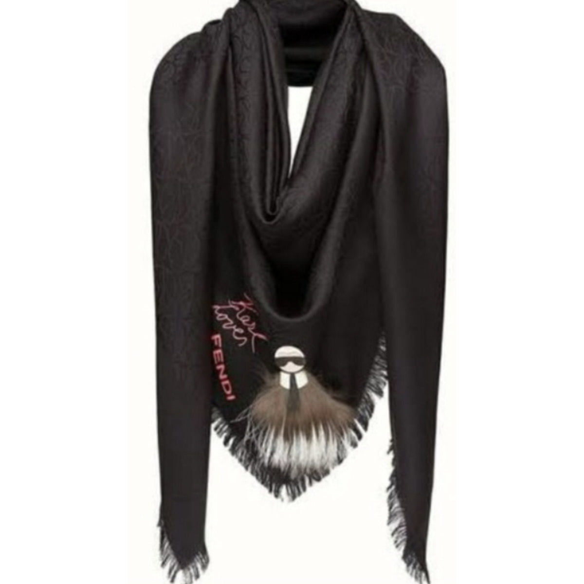 FENDI Karlito Shawl