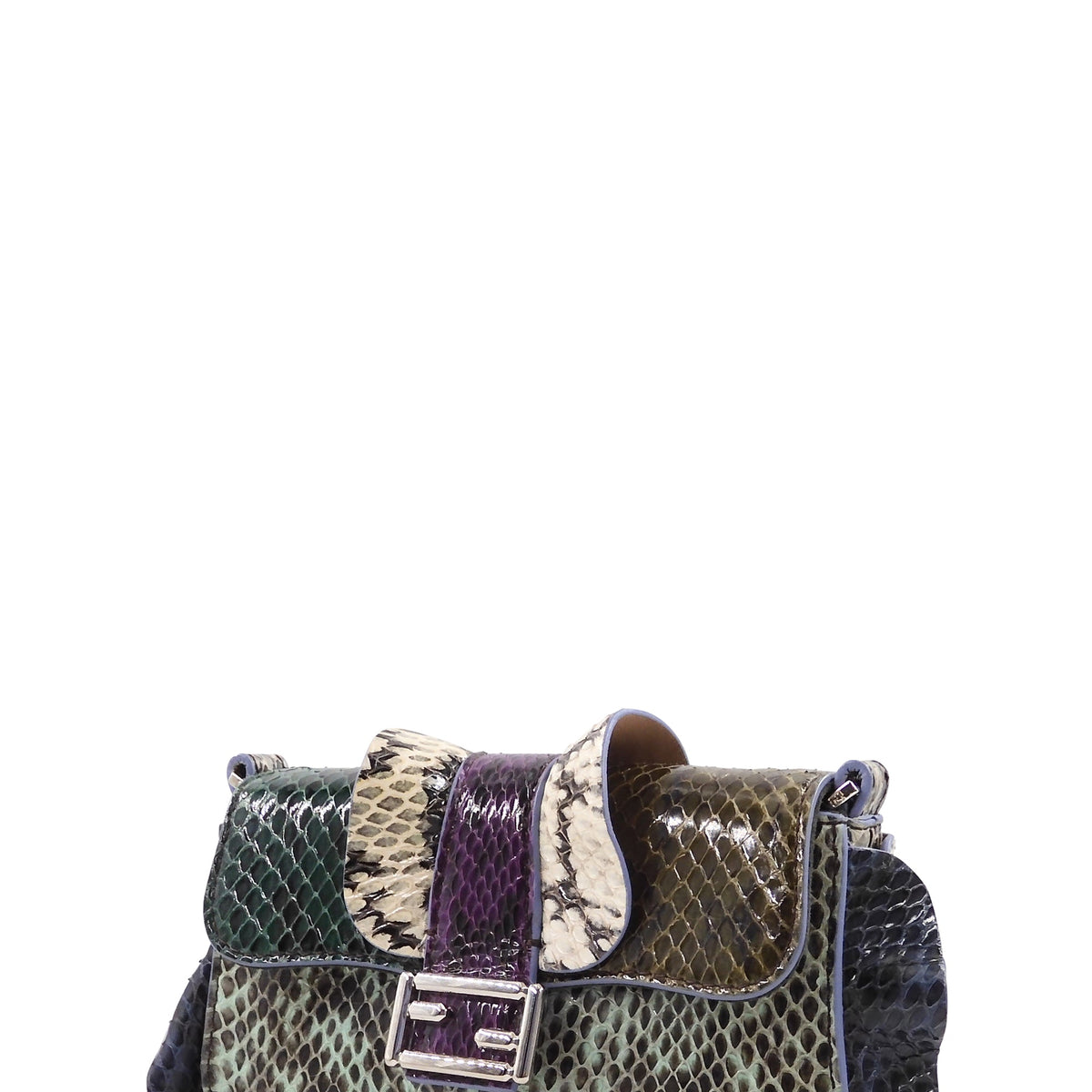 Micro Ruffle Baguette Multicolor
