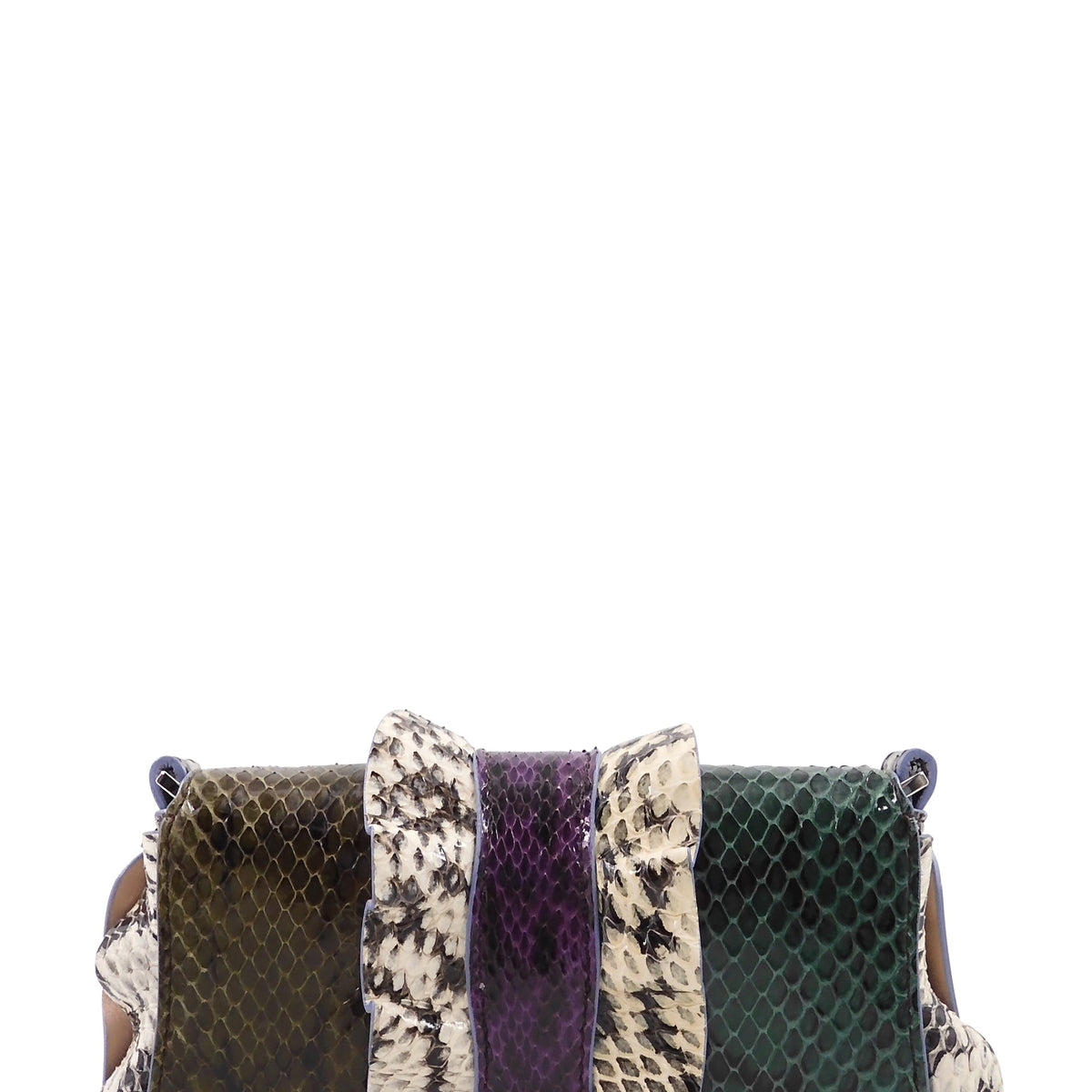 Micro Ruffle Baguette Multicolor
