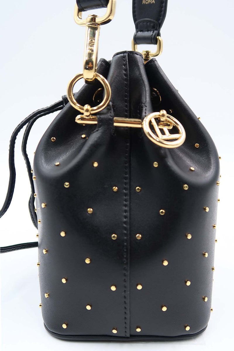 Mini Studded Mon Tresor Black