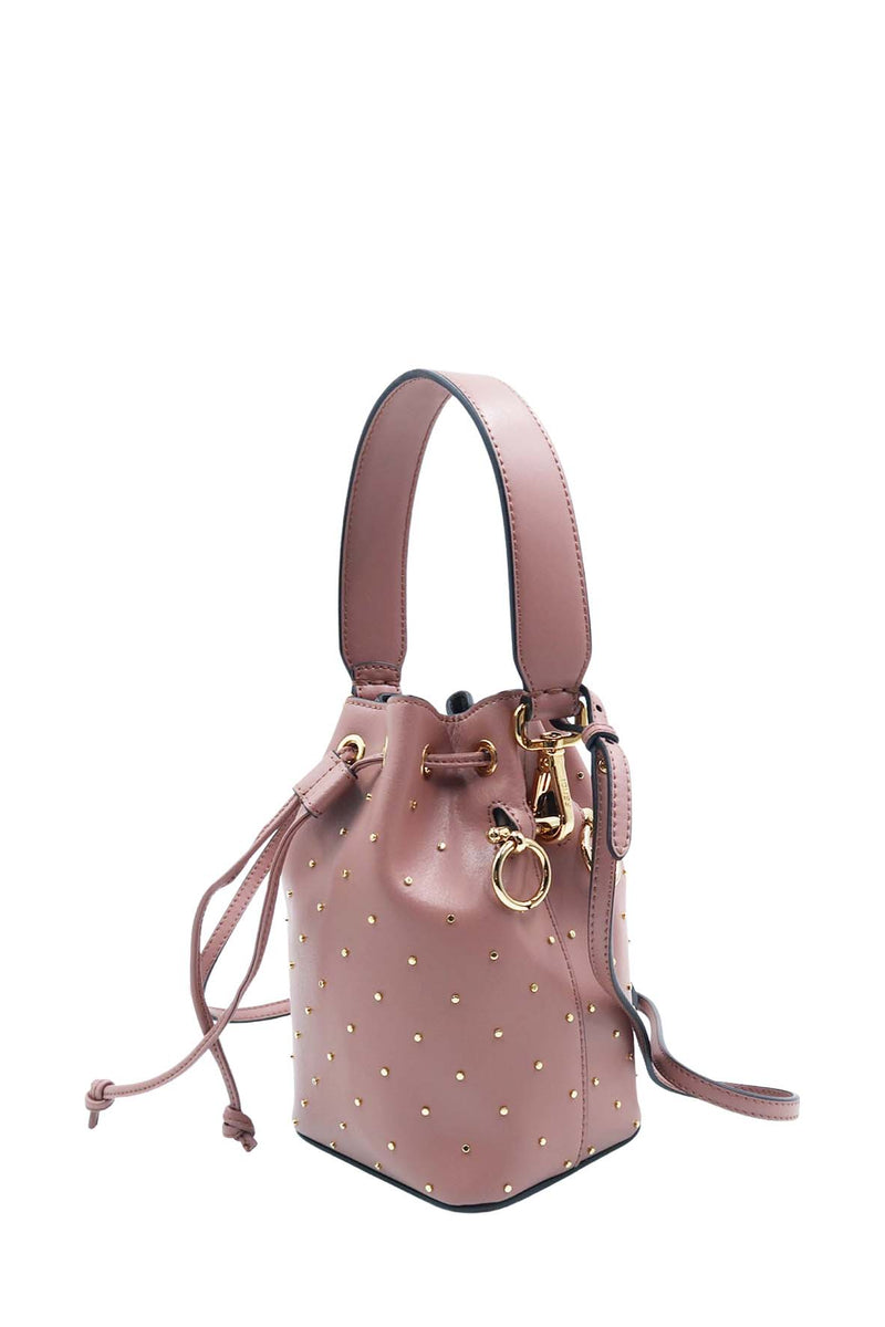 Mini Studded Mon Tresor Rose Pink