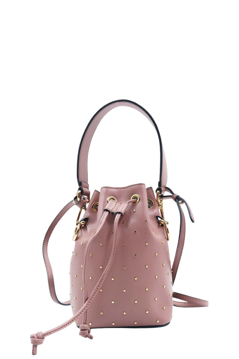 Mini Studded Mon Tresor Rose Pink