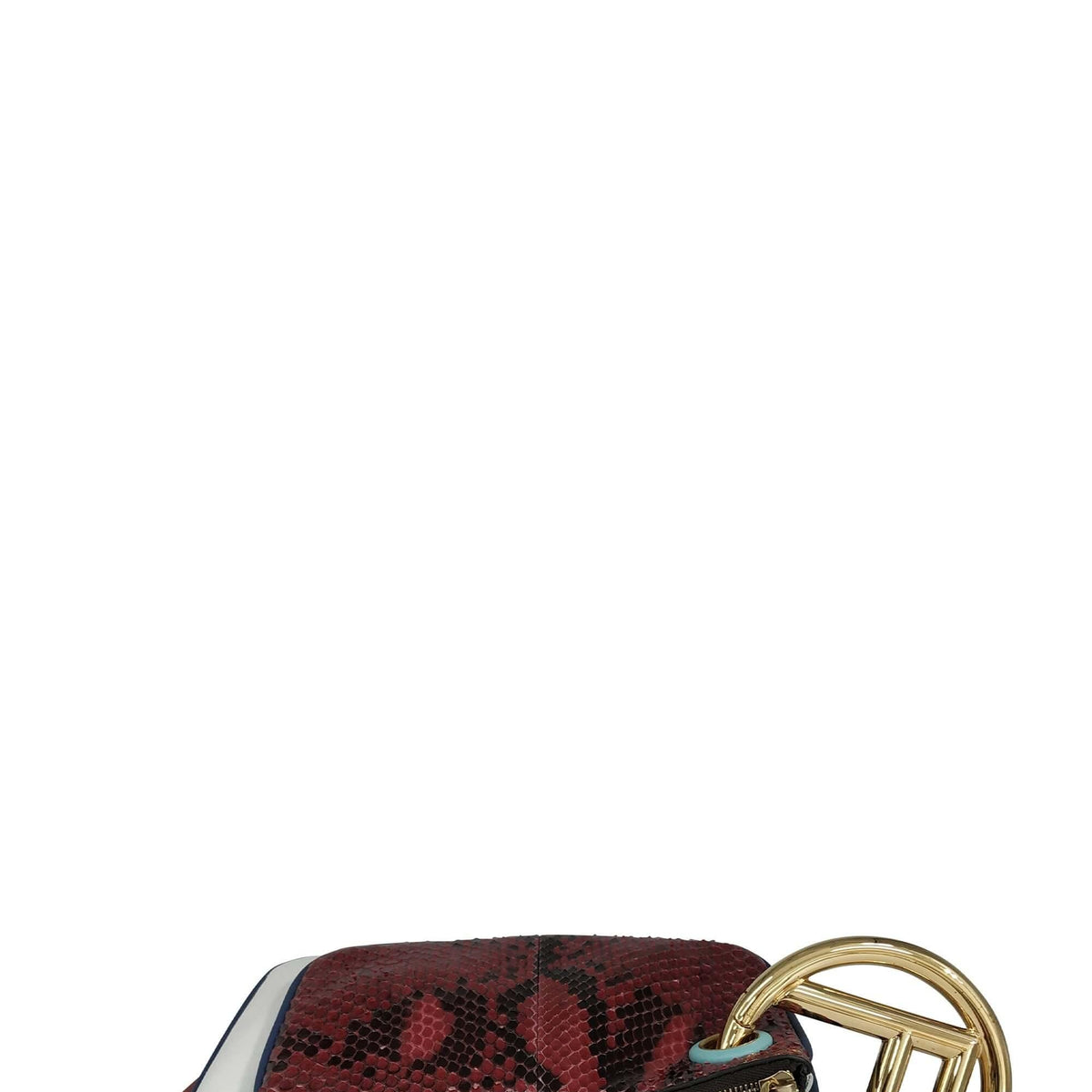 Triplette Clutch White Red