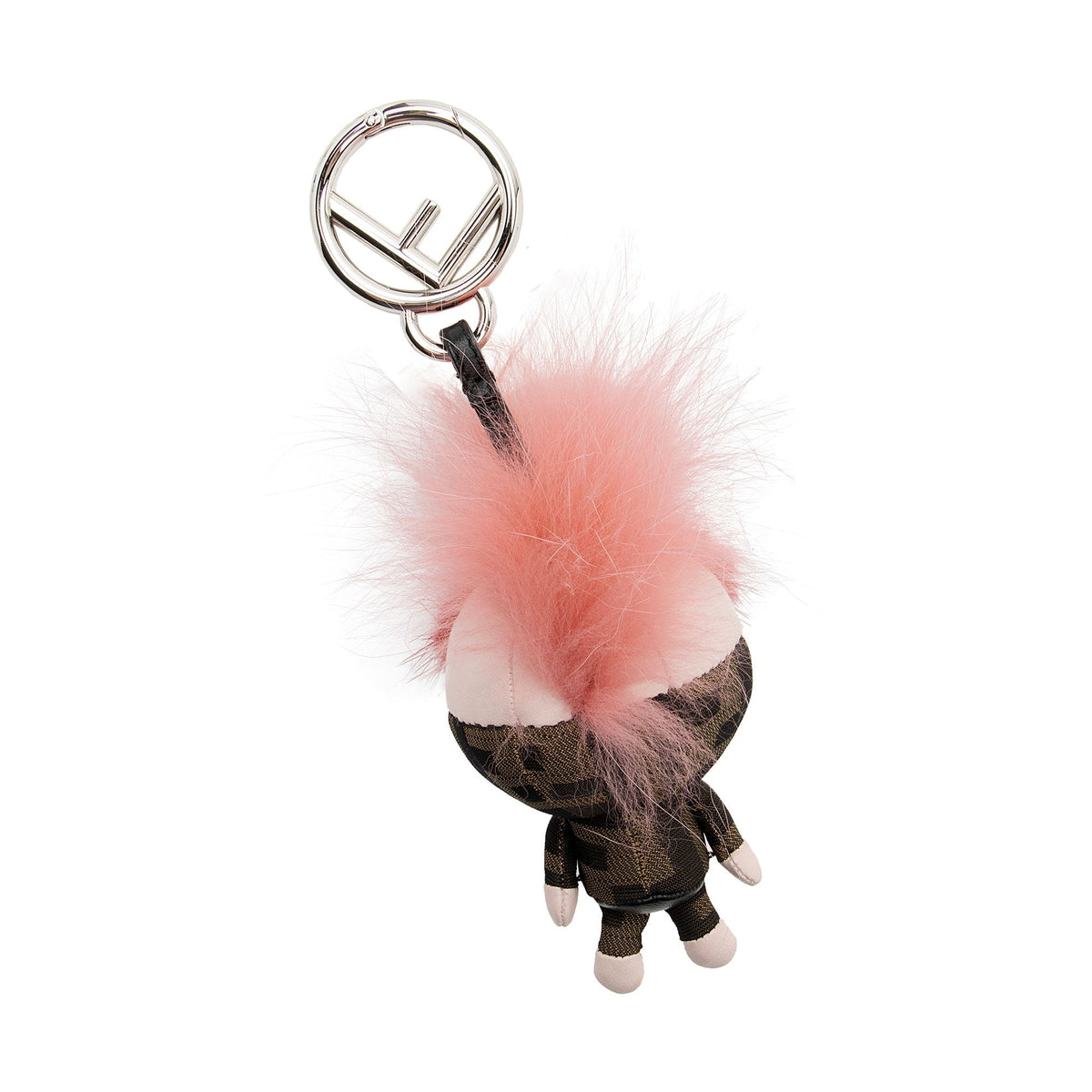 Top quality Fendi Zucca Canvas Space Monkey Bag Charm (SHF-SGv8KO)