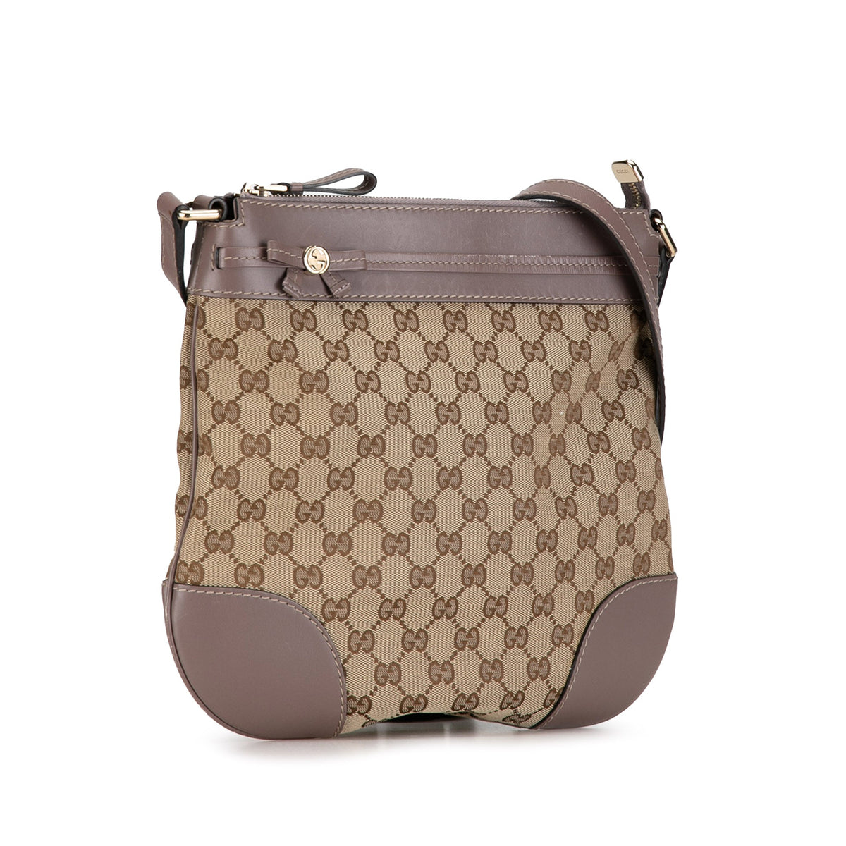 GUCCI GG Canvas Mayfair Crossbody Bag