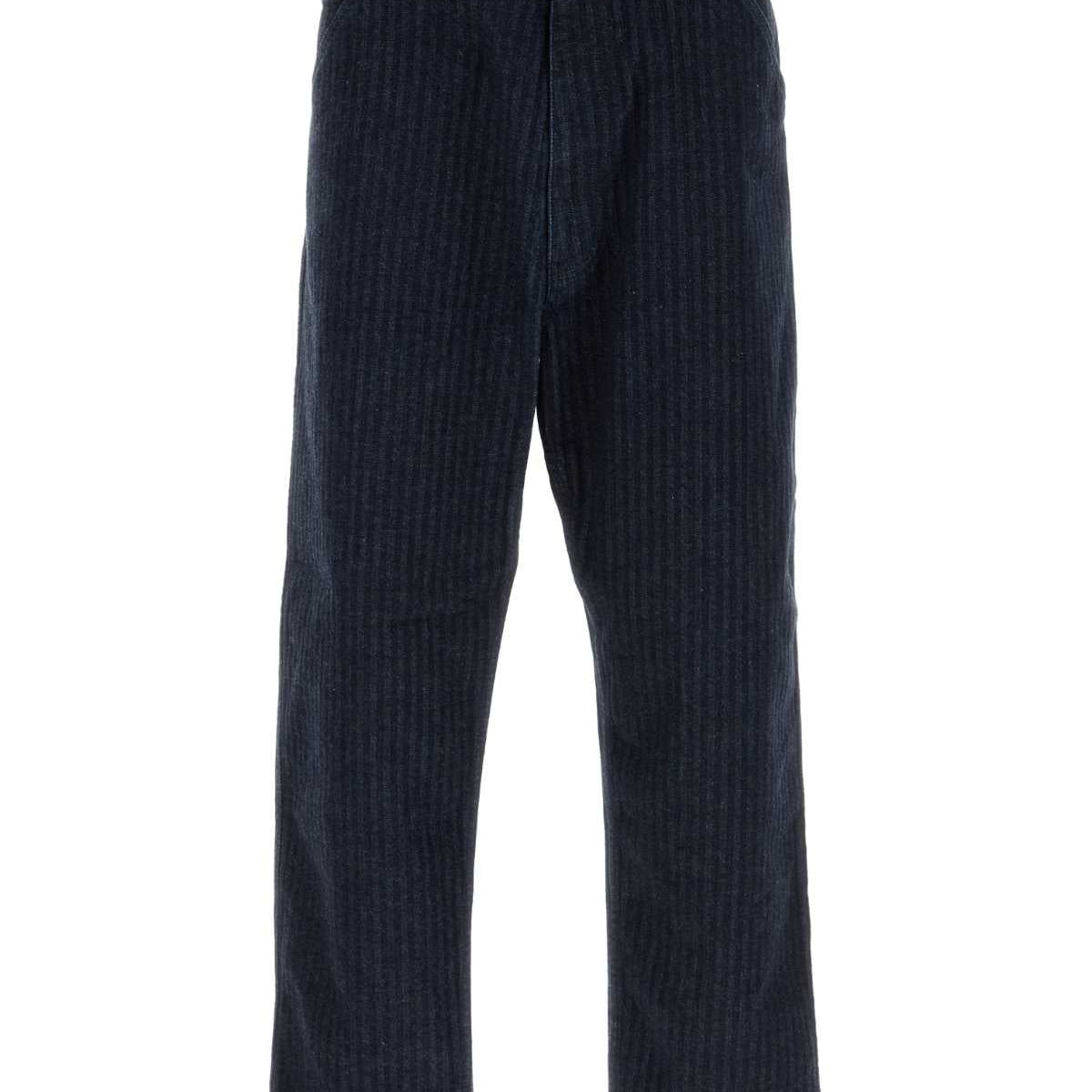 PRADA Embroidered Denim Jeans for Men