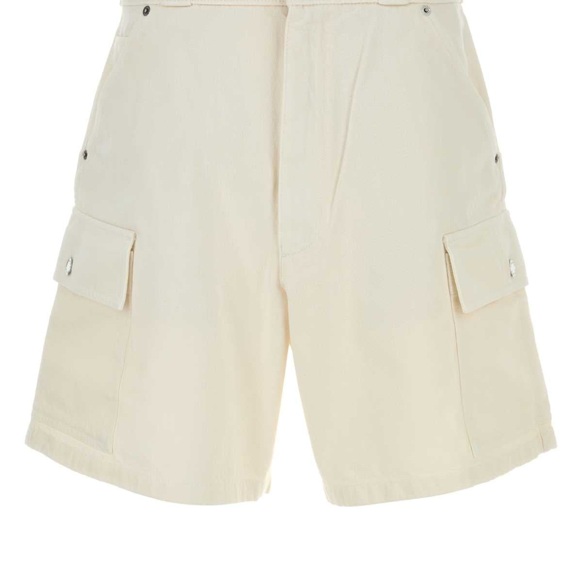 PRADA Denim Bermuda Shorts for Men - SS25