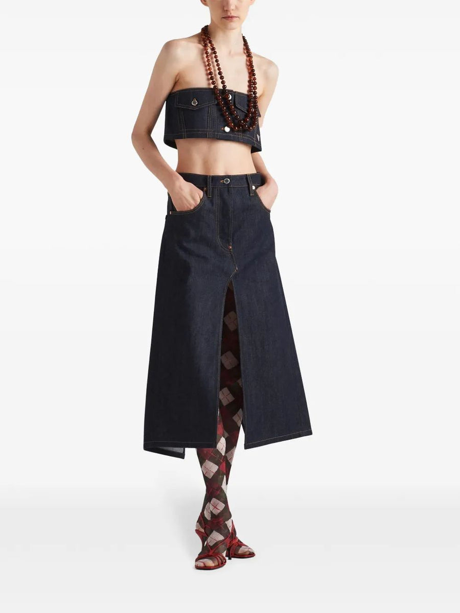 PRADA Chic Cotton Top for Women - FW24 Collection