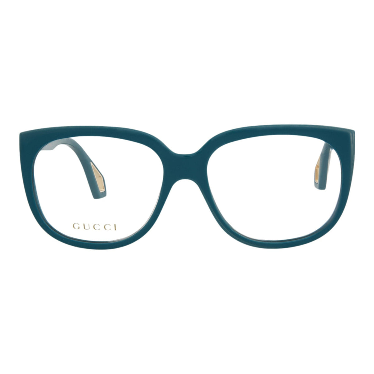 Gucci Womens Square/Rectangle Blue Blue Transparent Fashion Designer Eyewear