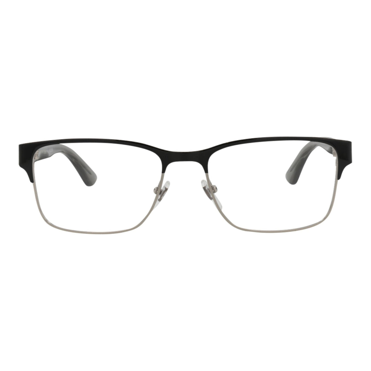 Gucci Mens Square/Rectangle Silver Grey Transparent Fashion Designer Eyewear