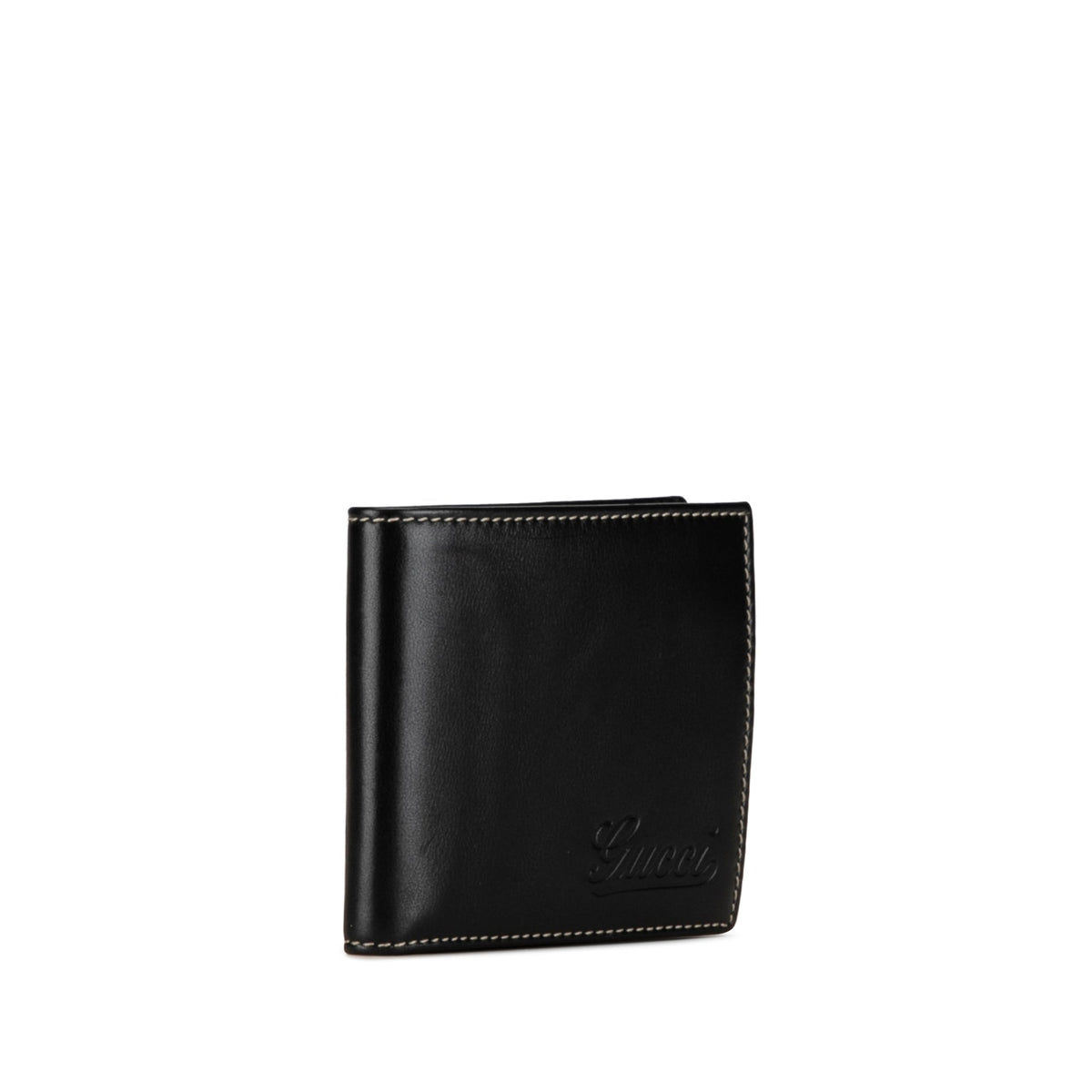 GUCCI Leather Bifold Small Wallet Small Wallets